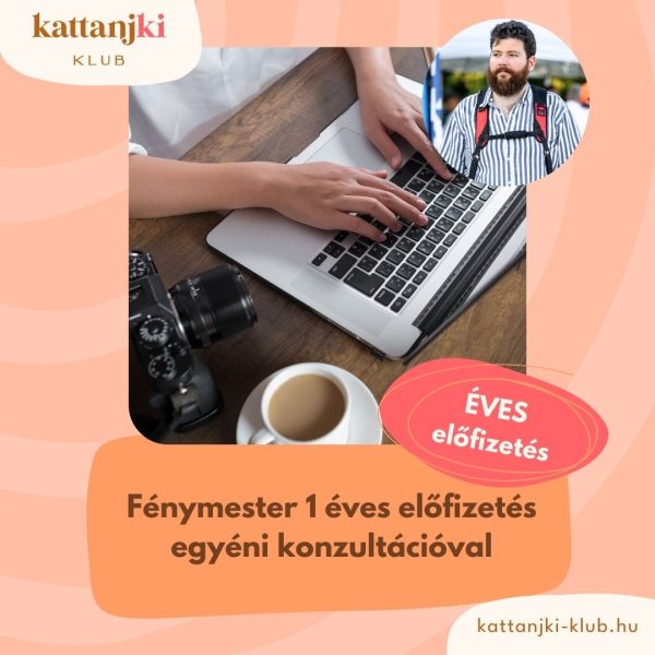 Kattanjki Klub Fénymester éves előfizetés egyéni konzultációval